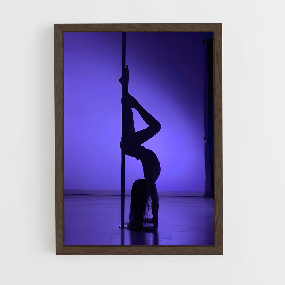 Poster Pole dancing corps – affiche Danse (vue 5)